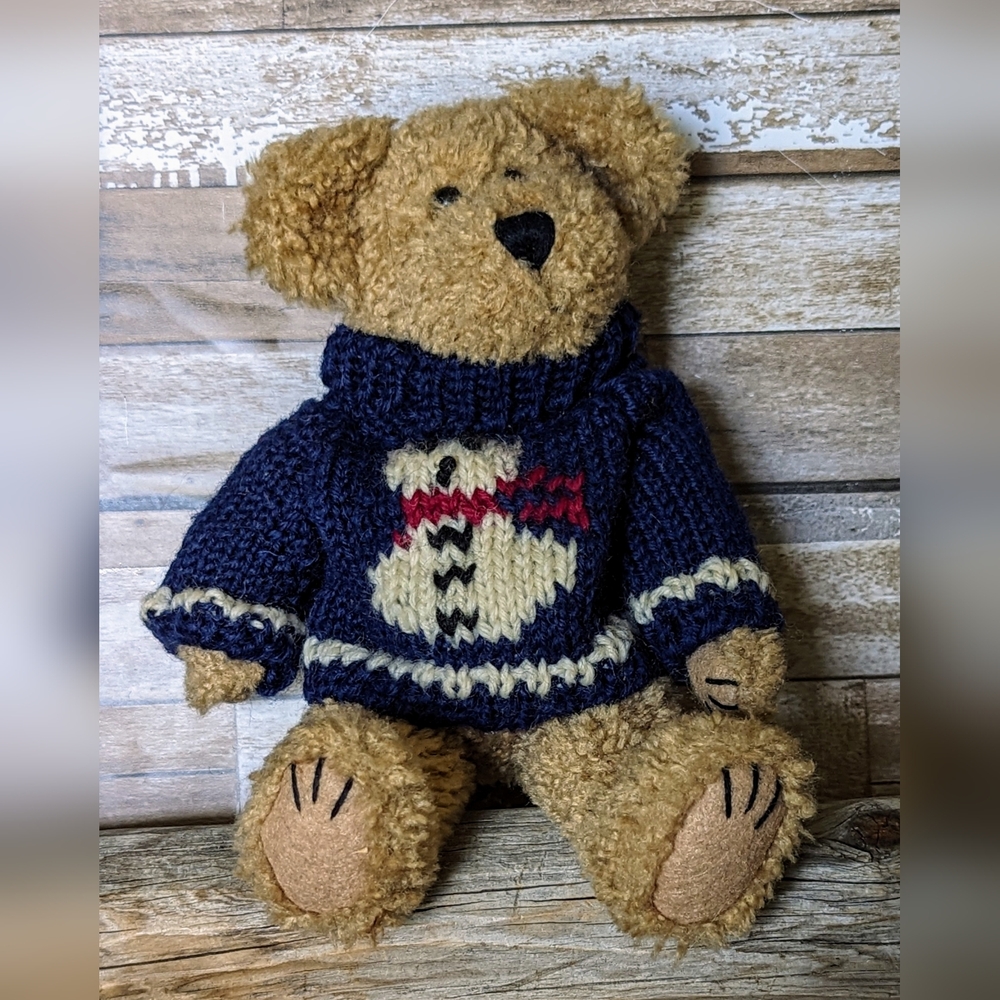 Boyds Bears "Breezy T Frostman" #91522 20th Anniversary Snowman Sweater